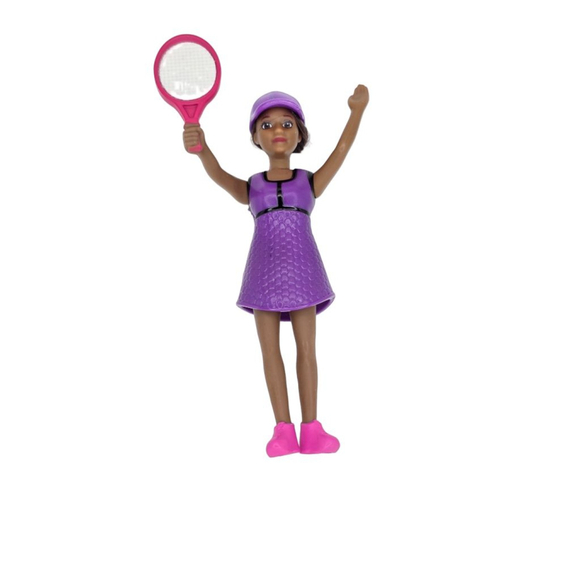 Mattel Other - Girls Mattel Tennis Doll & Accessories One Size Purple Pink